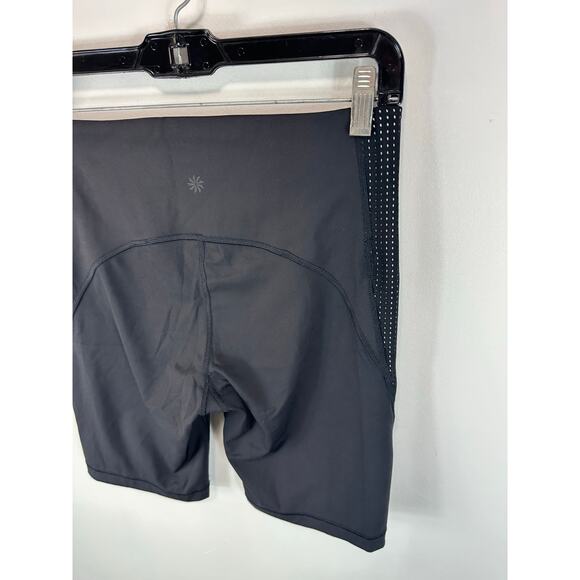Athleta Hit It 9 Inch Bike Shorts Black Size Small Athletic Gym Casual - Picture 12 of 13